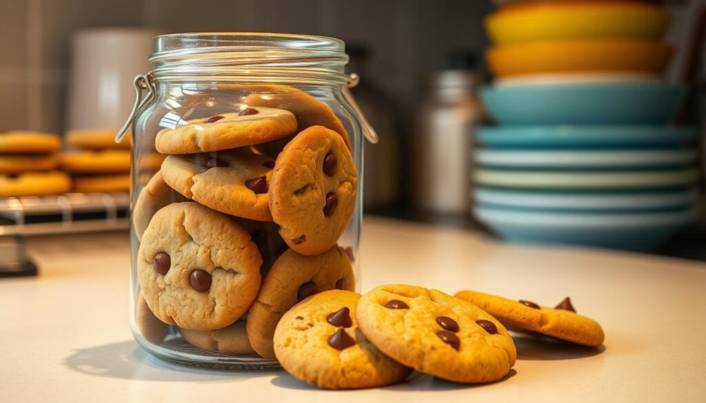 Banana Chocolate Chip Cookies Storage