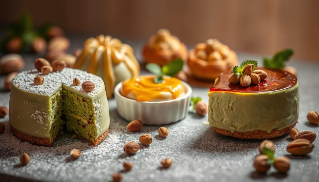 Creative Pistachio Cream Desserts