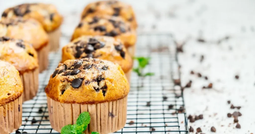 chocolate chip banana bread muffins