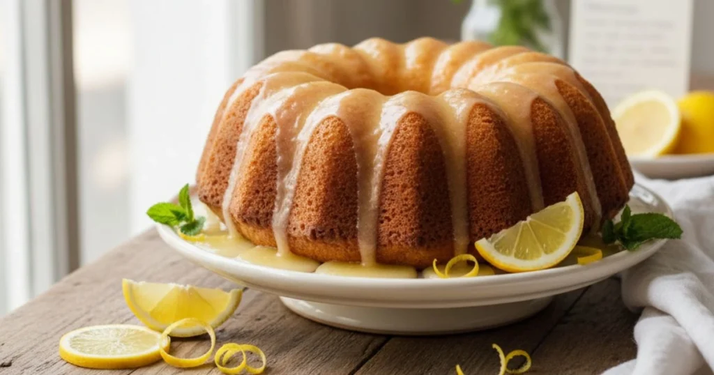 lemon bundt cake using cake mix